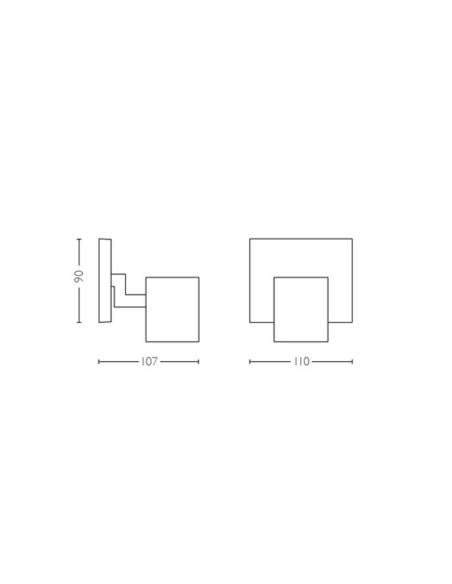 Foco LED inteligente Runner blanco medidas producto