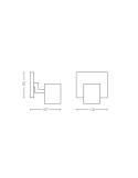 Foco LED inteligente Runner blanco Hue White Ambiance medidas producto