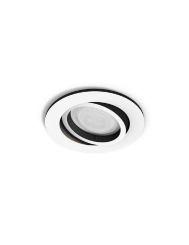 Spot LED encastrable rond blanc Milliskin Philips Hue Détail du produit