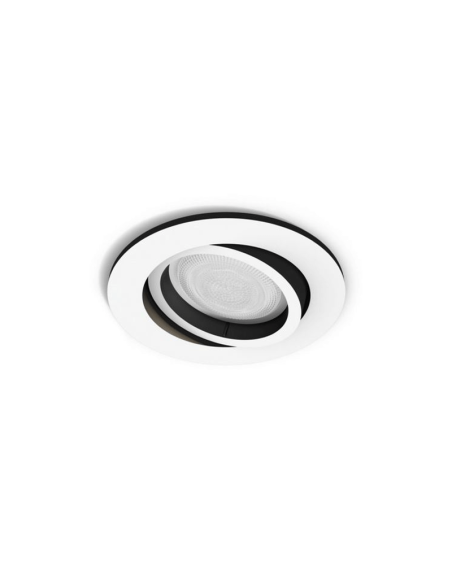 Spot LED encastrable rond blanc Milliskin Philips Hue Détail du produit