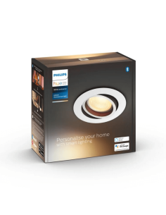 Foco LED empotrable redondo Milliskin blanco Philips Hue | LeonLeds 2