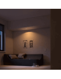 Foco LED empotrable redondo Milliskin aluminio Philips Hue luz cálida