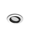 Foco LED empotrable redondo Milliskin aluminio Philips Hue detalle producto