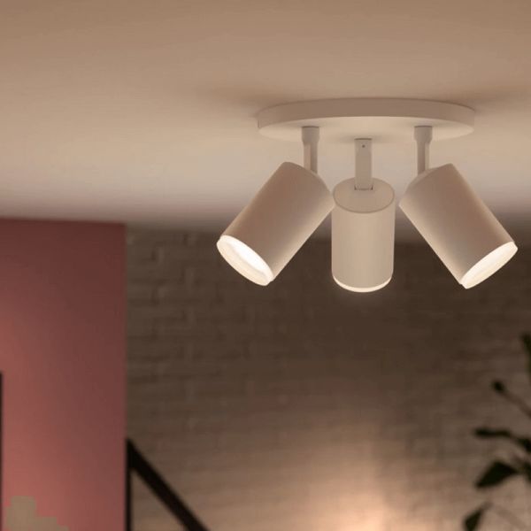 Spot intelligent 3 lumières d'ambiance Fugato | LéonLeds