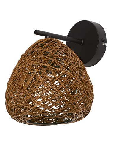 Lámpara colgante de rayas de papel PAPER DROP WALL, original y sostenible 1XE27