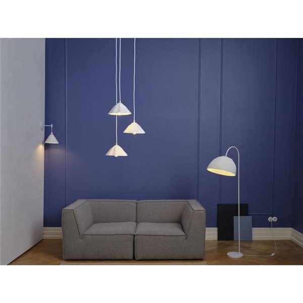 Lámpara de Techo colgante de cartón LOTUS LEAF, estilo y sostenible 3XE14 ​