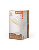 Lámpara de sobremesa con material reciclado LOTUS LEAF TABLE, blanco E14 ​