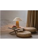 BAMBOO PAPER HUT lampe de table en papier, marron 1XE27