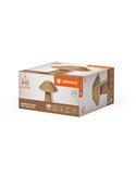 Lámpara de sobremesa de papel de BAMBOO PAPER HUT, marrón 1XE27