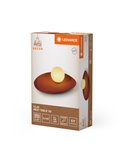 CLAY NEST TABLE plateau en terre cuite, avec 1 boule blanche pour douille G9