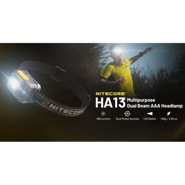 Linterna LED Frontal HA13 Multiusos | LeonLeds