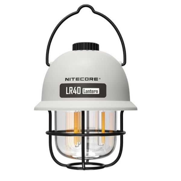 Linterna de Camping LR40 WHITE Recargable | LeonLeds