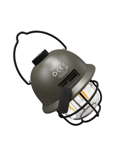 Linterna Camping LED LR40 GREEN Recargable | LeonLeds
