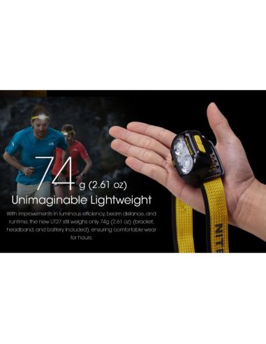 Farol de LED UT27 (versão 2024), leve...