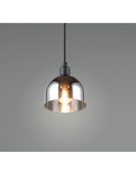 Candeeiro de teto MOLLY com abajur de vidro | LeonLeds