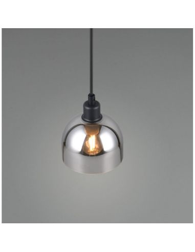 Plafonnier MOLLY avec abat-jour en verre | LeonLeds