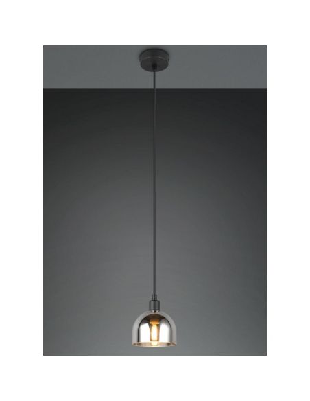 Plafonnier MOLLY avec abat-jour en verre | LeonLeds