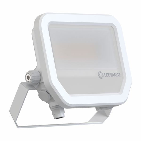 Projecteur LED d'extérieur blanc 17 W avec membrane de dissipation thermique - FL 20 P 2K4LM IP66 2 400 Lm Gen4 LedVance