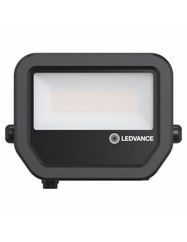 Holofote LED externo preto de 17 W com membrana de dissipação de calor - FL 20 P 2K4LM IP66 2.400 Lm Gen4 LedVance