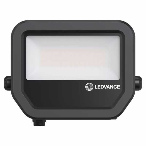 Projecteur LED d'extérieur noir 17 W avec membrane de dissipation thermique - FL 20 P 2K4LM IP66 2 400 Lm Gen4 LedVance