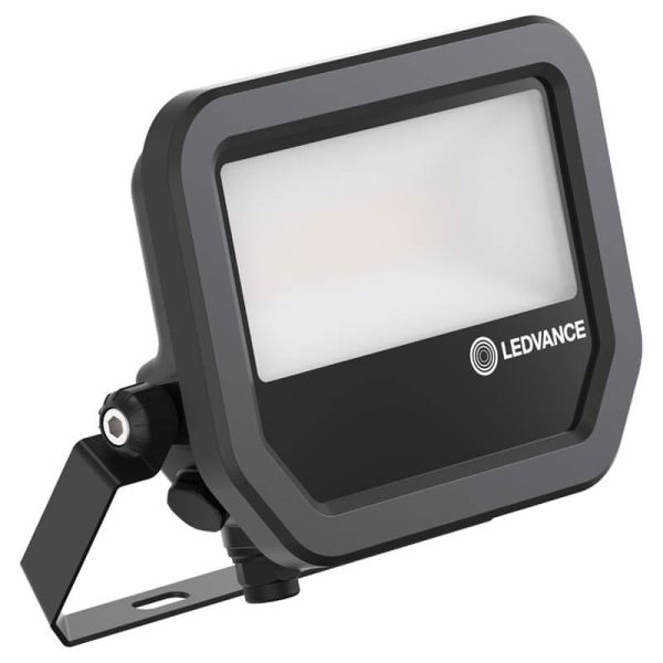 Projecteur LED d'extérieur noir 17 W avec membrane de dissipation thermique - FL 20 P 2K4LM IP66 2 400 Lm Gen4 LedVance