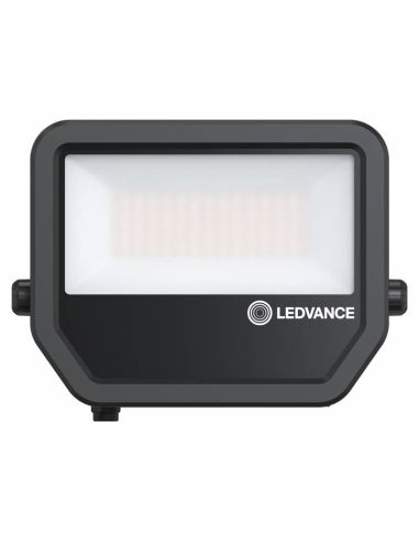 Projecteur LED d'extérieur noir IP66 41W 6000Lm - Performance IK07 durable et efficace FL 50 P 41W 6KLM