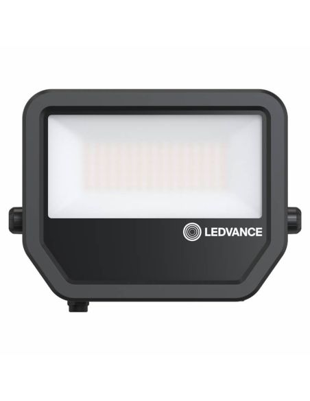 Projecteur LED d'extérieur noir IP66 41W 6000Lm - Performance IK07 durable et efficace FL 50 P 41W 6KLM