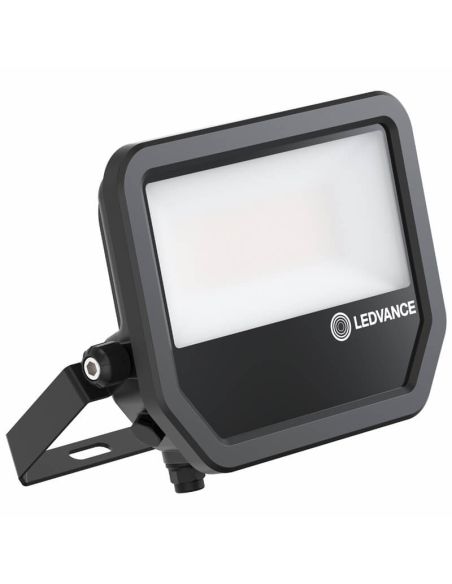 Holofote LED externo preto 41W 6000Lm IP66 - durável e eficiente IK07 Performance FL 50 P 41W 6KLM
