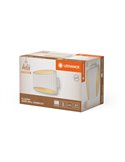 Aplique de pared PLASTER BAND WALL de yeso, blanco 1XE27