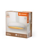 Lámpara colgante de yeso minimalista PLASTER PURE PEND, redondo Ø 300mm, E27