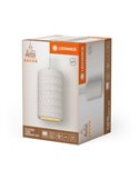 Lámpara colgante cilindrica de yeso blanco PLASTER TUBE PENDANT, E27