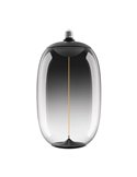 Bombilla LED Vintage 1906 Elipse Oval, con 1 hilo de filamento Smoke, 12W 1800K regulable, E27