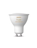 Bombilla inteligente LED GU10 White ambiance HueWA, 4.2W 400Lm, Luz blanca de cálida a fría