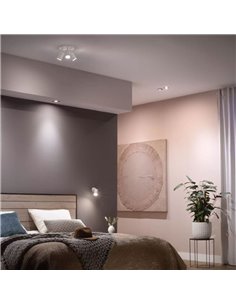 Ampoule intelligente LED HueWA GU10 Ambiance blanche, 4,2W 400Lm, Lumière blanche chaude à froide 2