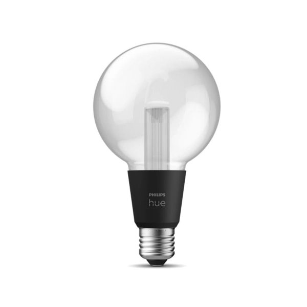 Bombilla inteligente LED Globo G95 E27, LIGHTGUIDE, con tubo interior brillante 2000K-6500K +color