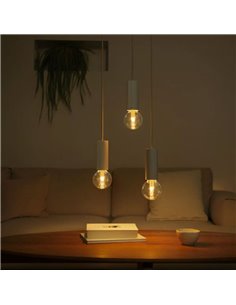 Bombilla inteligente LED Globo G95 E27, LIGHTGUIDE, con tubo interior brillante 2000K-6500K +color 2