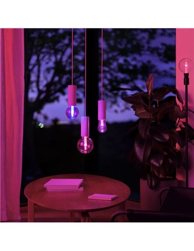 Ampoule intelligente Globe G95 E27 LED, LIGHTGUIDE, avec chambre à air lumineuse 2000K-6500K + couleur