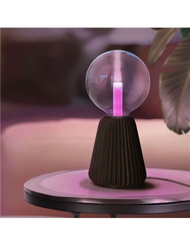 Grande ampoule intelligente G125 E27 Globe LED, LIGHTGUIDE, avec chambre à air lumineuse 2000K-6500K + couleur