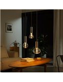 Bombilla inteligente LED Triangular Ø125mm E27, LIGHTGUIDE, con tubo interior brillante 2000K-6500K +color