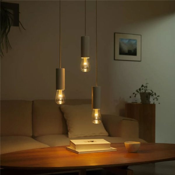 Bombilla inteligente LED Edison ST72 E27 Ø72mm, LIGHTGUIDE, con tubo interior brillante 2000K-6500K +color