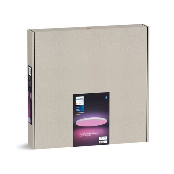 Plafón de techo inteligente LED DATURA Hue slim S, redondo 48W 3300Lm, 2000 - 6500 Hue White Color Ambiance