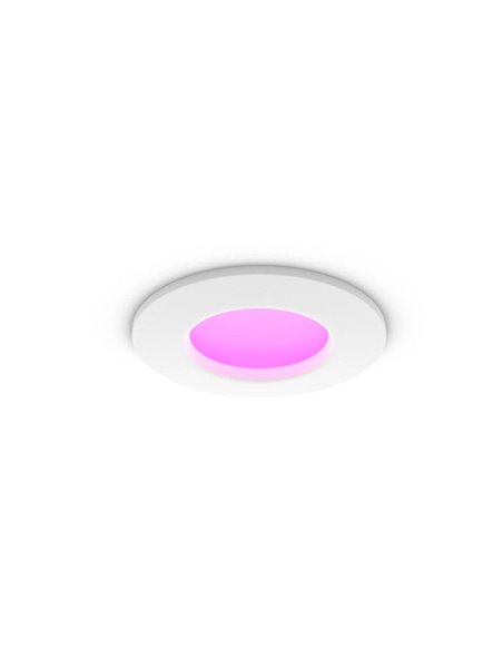Hue WACA Slim LED downlight inteligente embutido, branco, regulável, 8,3 W 1000Lm, 2000 - 6500 Hue White Color Ambiance