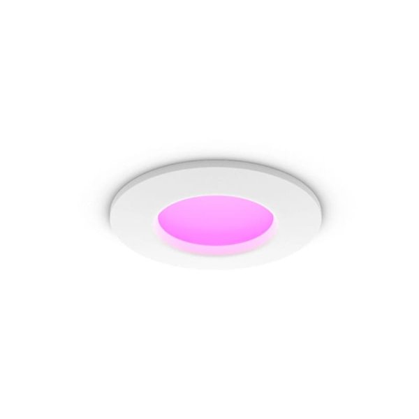 Downlight encastré intelligent Hue WACA Slim LED, blanc, dimmable, 8,3W 1000Lm, 2000 - 6500 Hue White Color Ambiance
