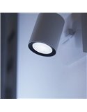 Pacote de 2 lâmpadas inteligentes LED HueWA de ambiente branco GU10, 4,2 W 400Lm, luz branca quente a fria
