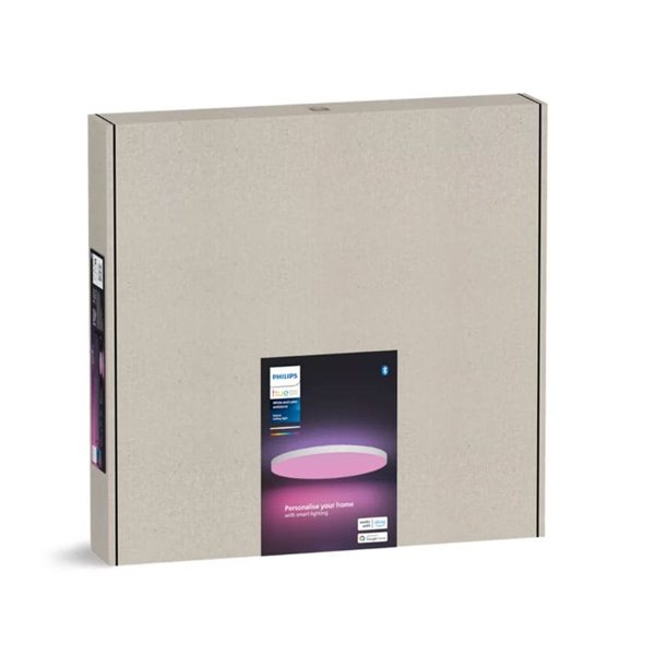 Plafón de techo inteligente LED DATURA Hue slim XL, redondo 67W 4850Lm, 2000 - 6500 Hue White Color Ambiance