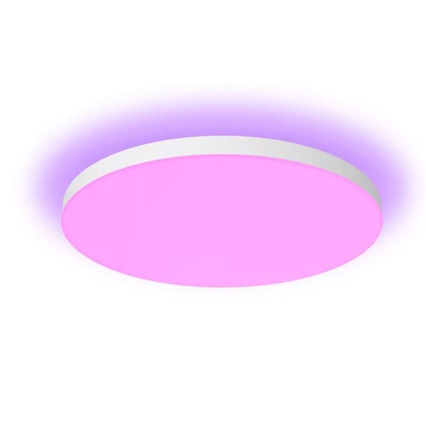 Plafonnier intelligent LED DATURA Hue slim XL, rond 67W 4850Lm, 2000 - 6500 Hue Blanc Couleur Ambiance