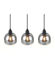 Deckenlampe 3 Glas-Schirme...