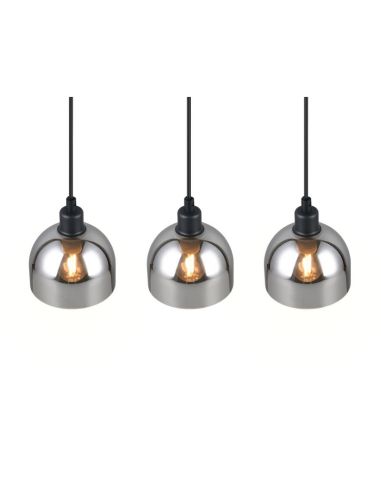 Deckenlampe 3 Glas-Schirme...