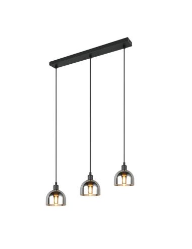 Deckenlampe 3 Glas-Schirme...