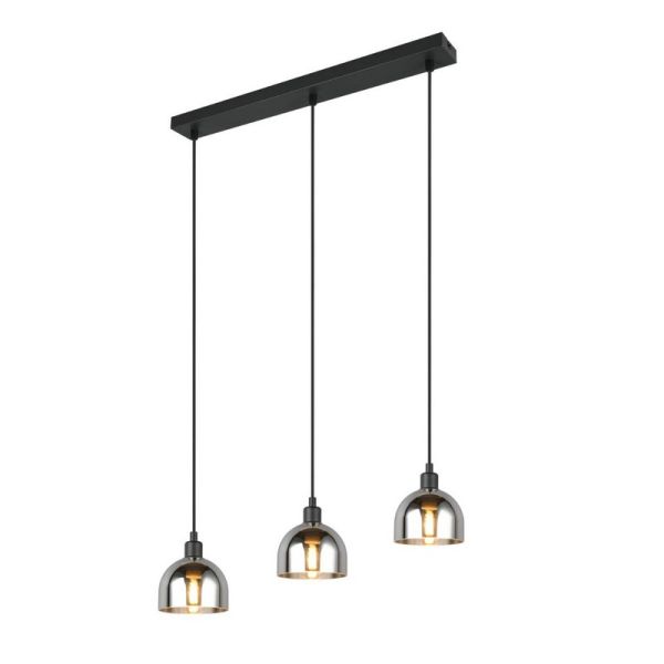 Deckenlampe 3 Glas-Schirme...